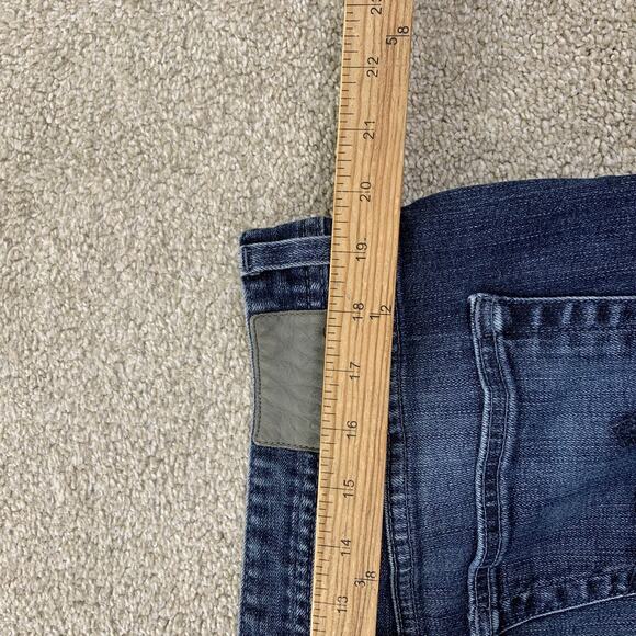 AG Adriano Goldschmied Jeans The Graduate Tailored Size 40 X 30" In HEMMED 17-12 - Picture 6 of 9